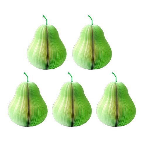 칼론 과일야채 메모지 OKM-F01, 배, 5개입