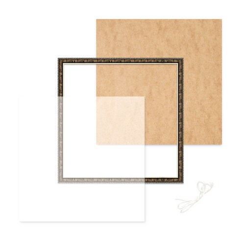 빌리프프레임 고급형 보석십자수 수지액자 30 x 30 cm, 슬림앤틱실버, 1개
