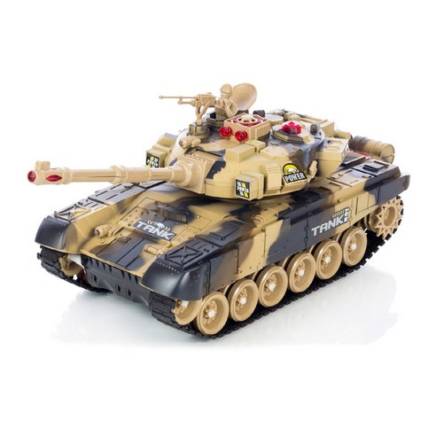 워탱크 WAR TANK 9995 대전모드 무선 RC탱크, 옐로우, 1개