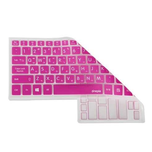 파인피아 ACER 스위프트5 SF514-53T i7용 문자인쇄 키스킨, PINK, 1개