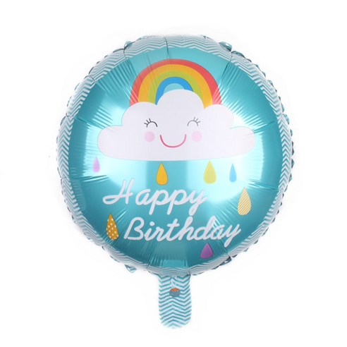 드림캐쳐 생일 파티 호일 풍선 서클, BC-36, 50개입