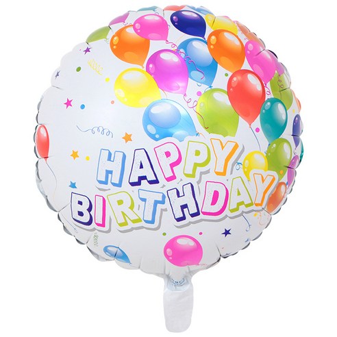 드림캐쳐 생일 파티 호일 풍선 서클, BC-13, 50개입