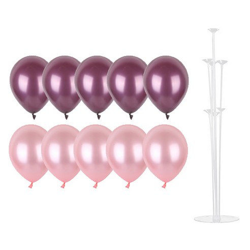 파티쇼 풍선꽂이장식세트 70cm, 발렌타인파티, 1세트