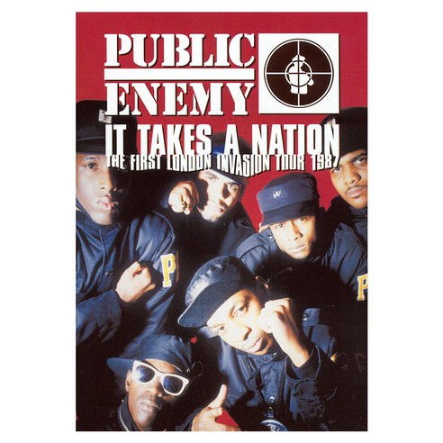 Public Enemy - It Takes A Nation The First London Invasion Tour ‘87 미국수입반