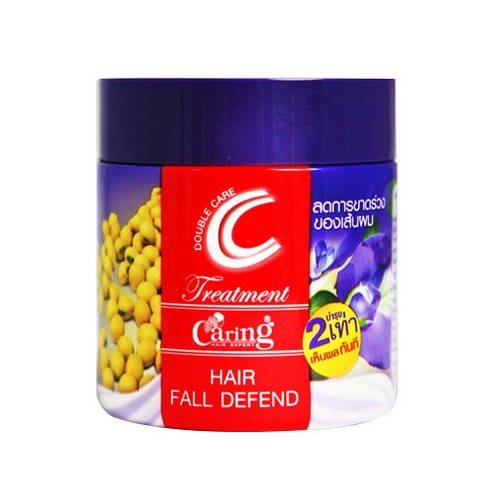 케어링 완두콩 꽃 Hair fall defend 헤어 트리트먼트 대용량, 1개, 500ml