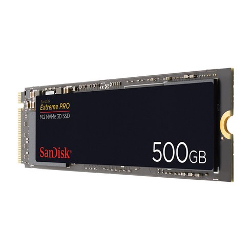 샌디스크 Extreme PRO M.2 NVMe 3D SSD, SDSSDXPM2-500G-G25, 500GB