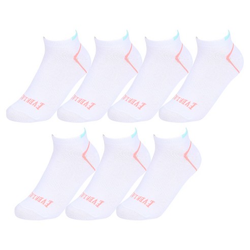 에버라스트 여성용 스니커즈양말 7족, 화이트