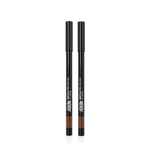 머지 더 퍼스트 젤 아이라이너 0.5g, G12 시에나 브라운, 2개입