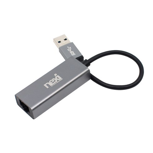 안정적이고 빠른 네트워크 연결을 위한 넥시 USB3.0 기가비트 이더넷 유선 랜카드