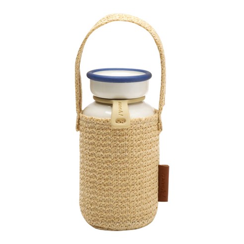 모슈 라탄 커버 for 라떼 텀블러, BEIGE, 330ml