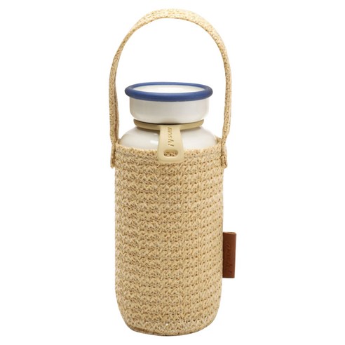 모슈 라탄 커버 for 라떼 텀블러, BEIGE, 450ml
