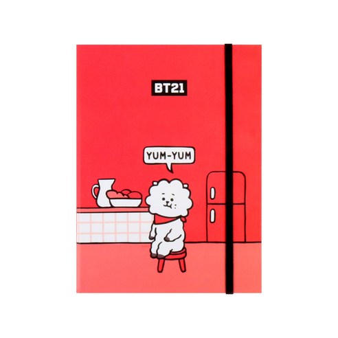 라인프렌즈 BT21 다이어리M, 알제이