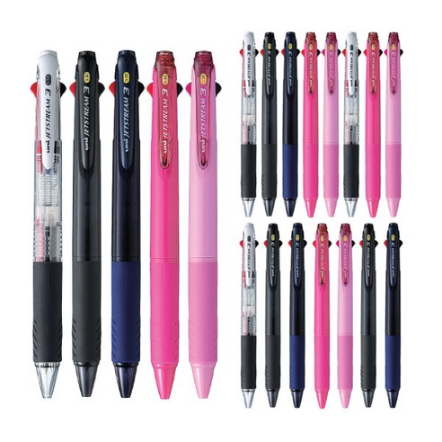 제트스트림 3색 볼펜 0.38mm, 랜덤 발송, 20개입