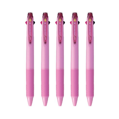 제트스트림 3색 볼펜 0.38mm, BP, 5개