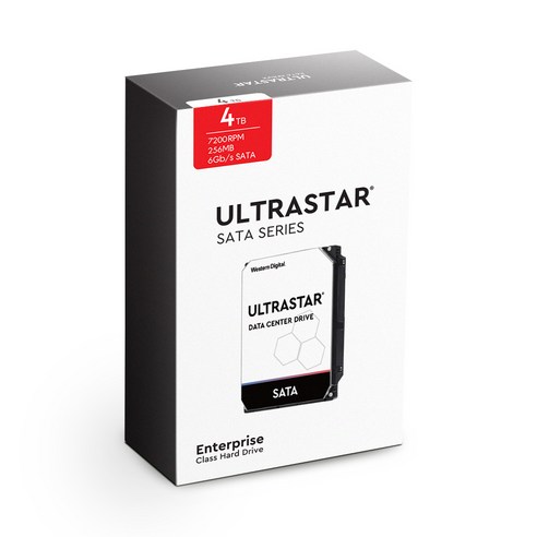 WD Ultrastar DC HC310 패키지 HDD, HUS726T4TALA6L4, 4TB