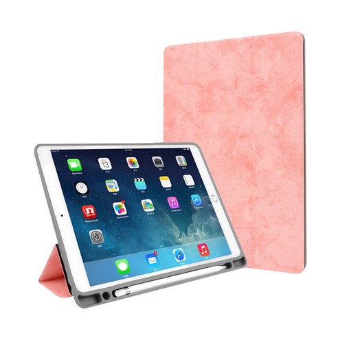 로이 펜슬 수납 IPAD 보호 케이스, 핑크