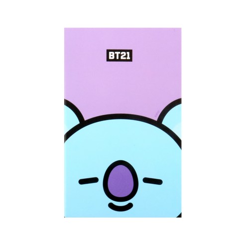 BT21 다이어리S + 스티커 + 포토 프레임 카드, 코야