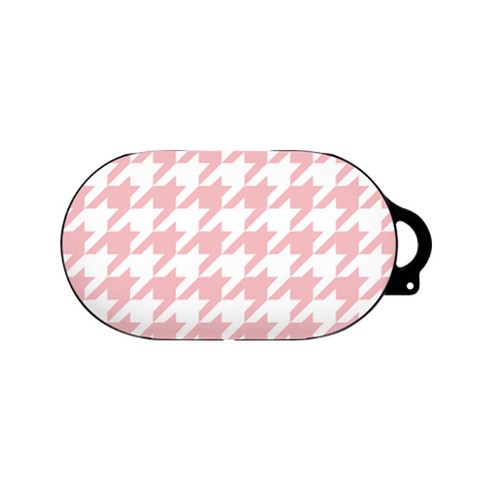 바니몽 하운드 디자인 갤럭시 버즈 케이스, 단일 상품, 핑크