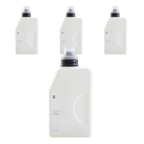 생활공작소 울세제 본품, 1.5L, 4개