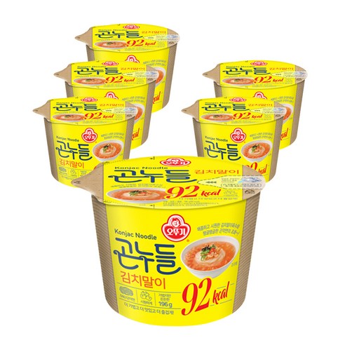오뚜기 곤누들 김치말이, 6개