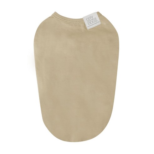 퍼피엔젤 반려견용 MAC 데일리 민소매 티셔츠, 89(Beige)