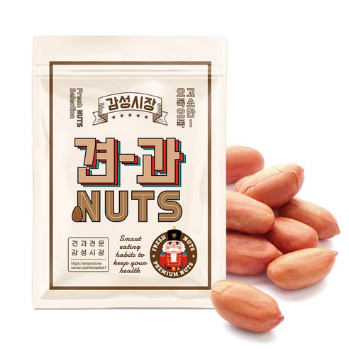 감성시장 볶음땅콩, 2kg, 1개