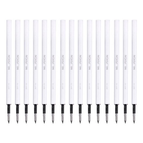 누사인 NS552/NS554 전용 볼펜 리필심 0.5mm NS555 3p, BLACK, 5개