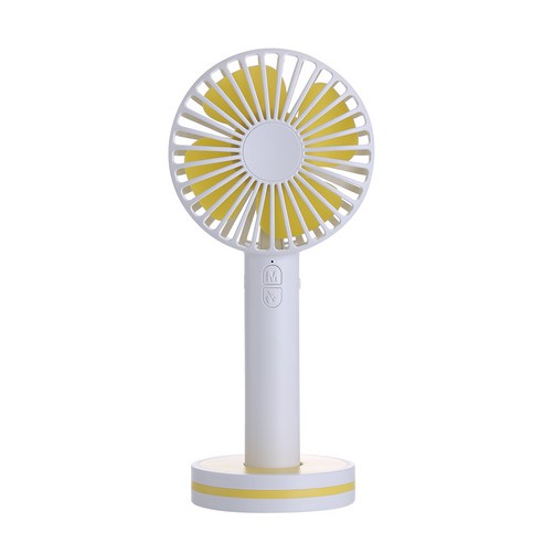단미 캔디 휴대용 거울 선풍기, MF01, 화이트