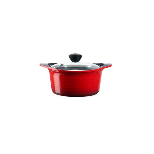 리빙한국 스칼레토 통주물 인덕션 양수냄비, 20cm, 혼합 색상