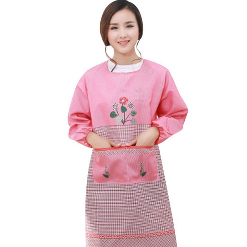 SN 레일라 긴팔 앞치마 NSR4581, SN12, 1개
