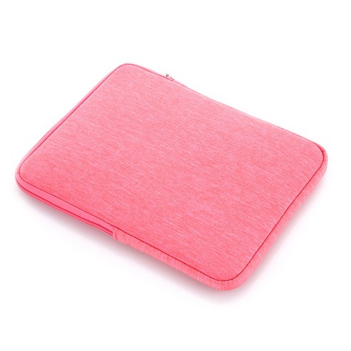뉴비아 사이드 오픈형 노트북 파우치, Pastel Pink