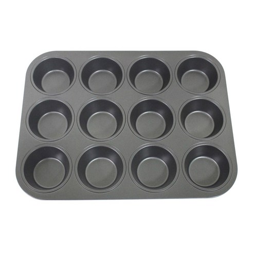 이홈베이킹 불소수지 머핀팬 12구, 1개