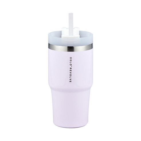 오슬로 리볼브 텀블러, 퍼플, 600ml, 1개