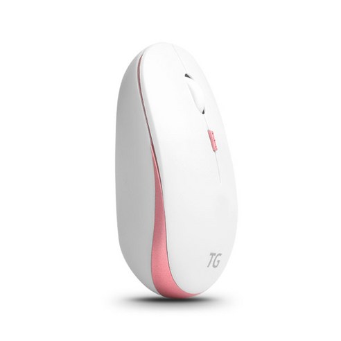 TG삼보 인체공학 무선마우스 TG-M300G, edge Pink