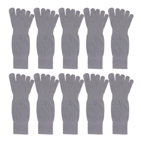 두발로 남성용 럭셔리 장목 발가락 양말 10켤레