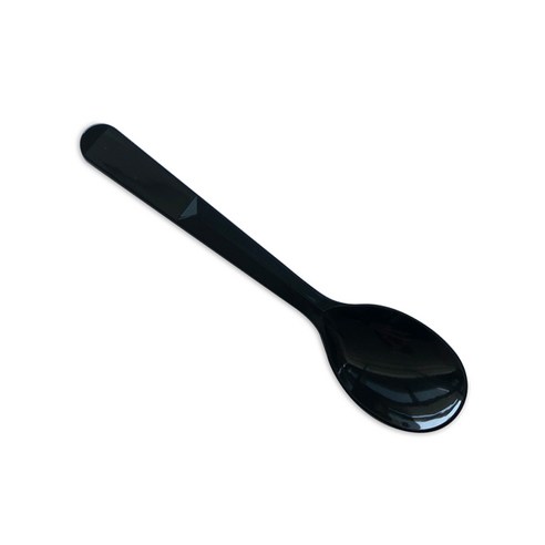 투고팩 아이스크림 스푼 벌크포장 대 블랙 12cm, 1000개, 1개