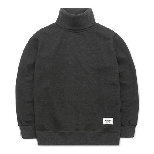 크루클린 데일리 기모 무지 목폴라 맨투맨 남자 여성 커플 MRL-435