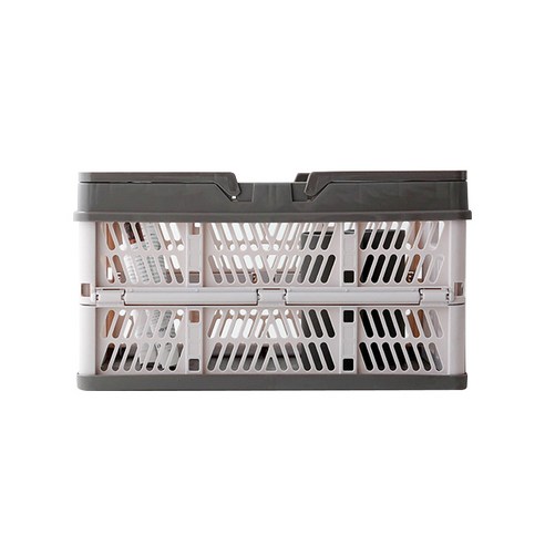 마켓비 KONTINO 폴딩바스켓, 투톤베이지, 33L, 1개
