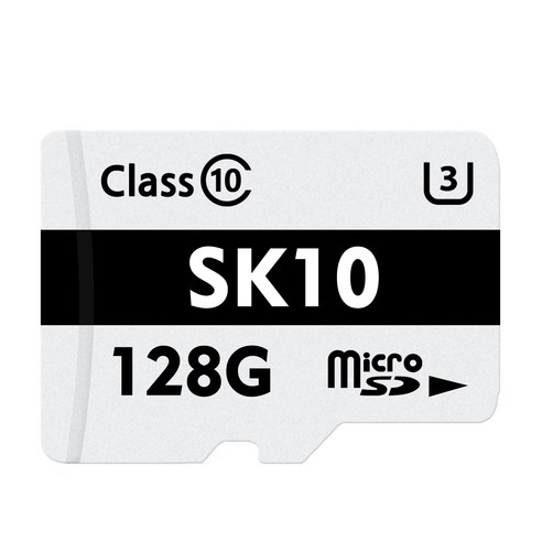 액센 with SK m&service SK10 Micro SD UHS-3, 128GB