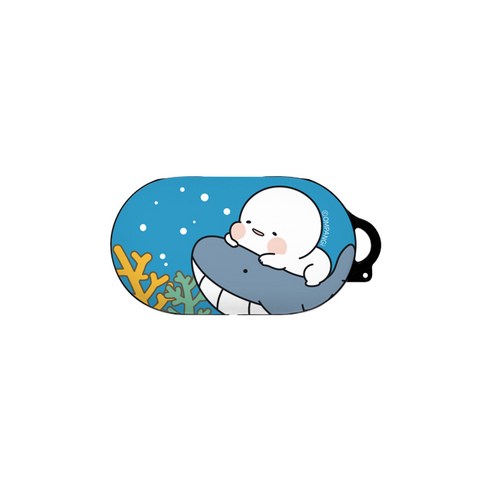 바니몽 옴팡이 팡팡 버즈 이어폰 케이스, 고래팡