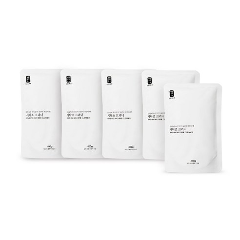 생활공작소 세탁조 크리너, 450g, 5개