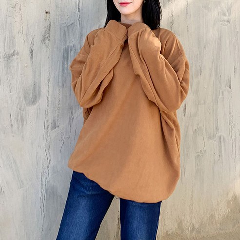오키진 후리스 맨투맨