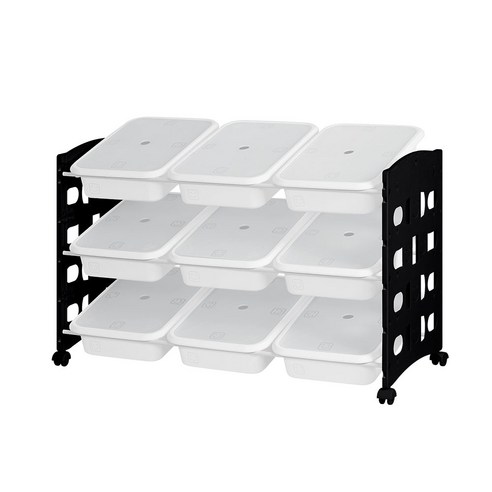 스마일 이동식 트롤리 black A9p, 화이트