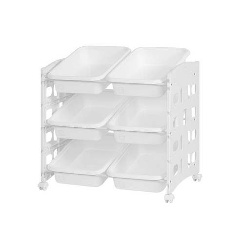 스마일 이동식 트롤리 white A6p, 화이트