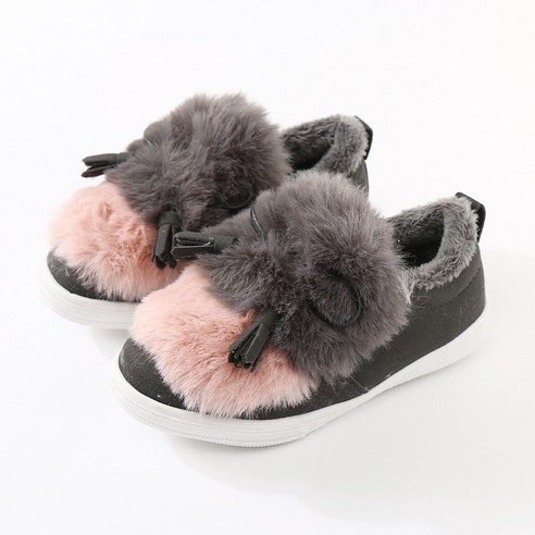 Rabbit''s foot 여아용 리얼 슬립온