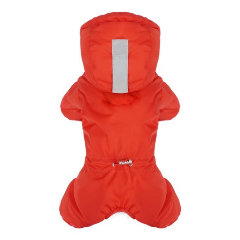 퍼피엔젤 MAGAGIO 스노우 후드 패딩 오버롤 OW453, 325 Red, 1개
