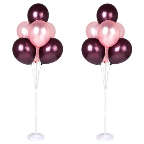 파티쇼 풍선꽂이 장식 세트 130cm, 발렌타인파티, 2세트