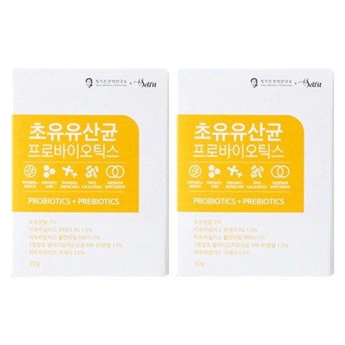셀핏 프로바이오틱스 초유유산균, 30g, 2개