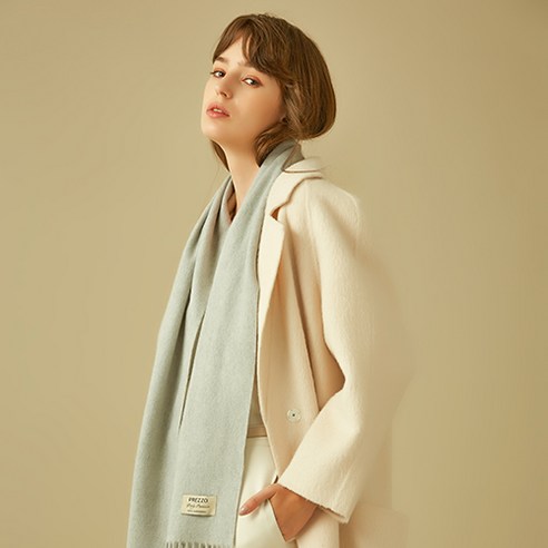 프레조 여성용 풀로 클래식 캐시미어 머플러