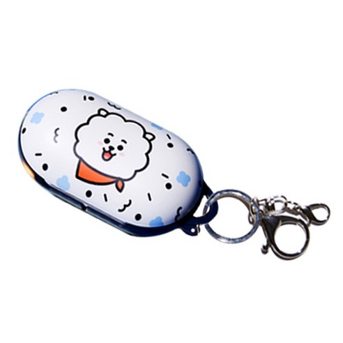 BT21 삼성 갤럭시 버즈용 키링 케이스, 단일 상품, 알제이